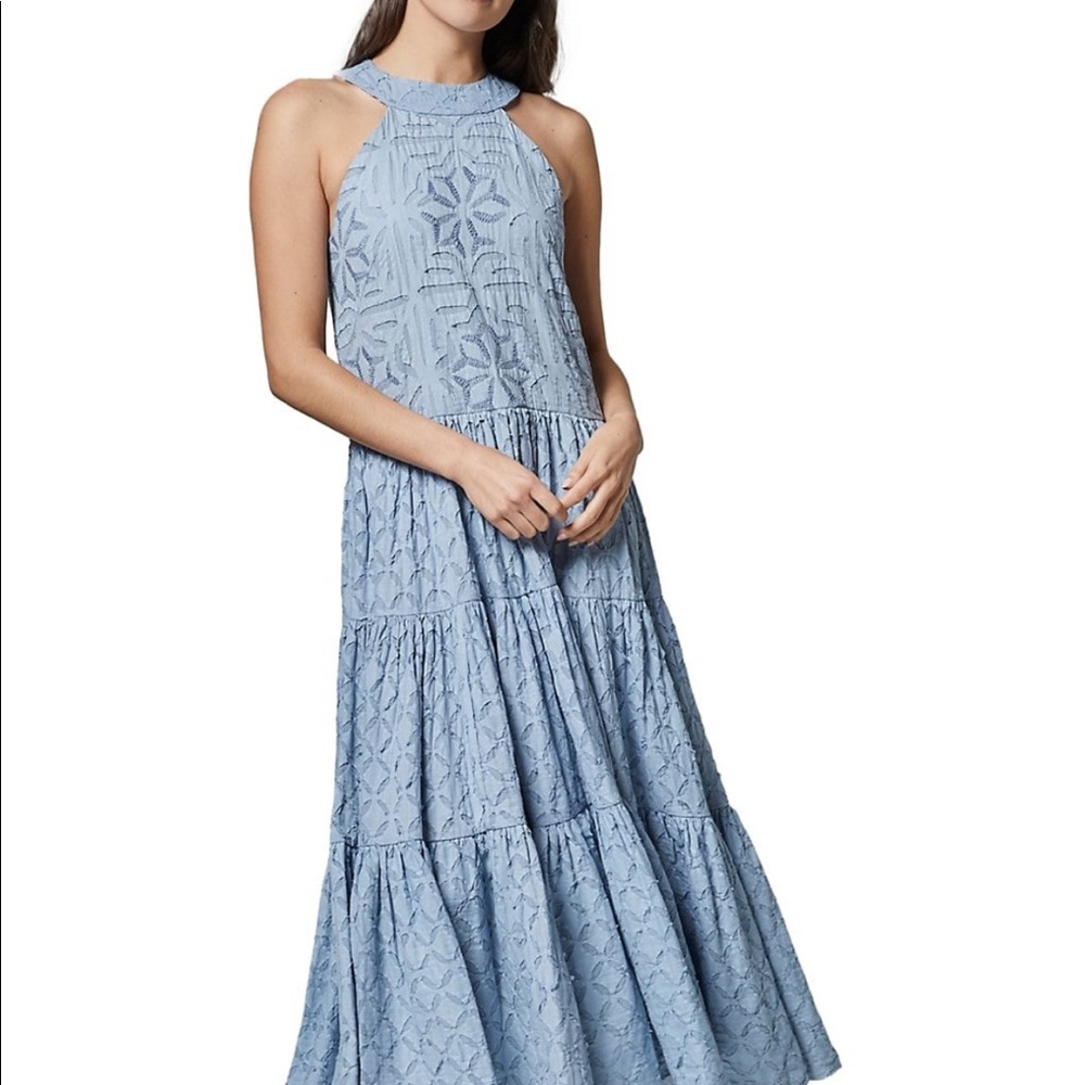 Decosta Eyelet Halterneck Dress by Joie